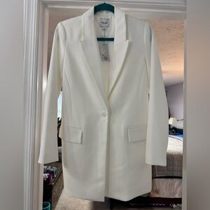 Nine West White Blazer